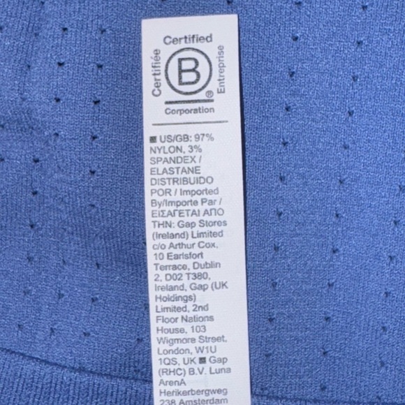 Athleta In Motion Seamless Long Sleeve Top in Blue Women’s L - Picture 14 of 14